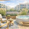 Terrace with jacuzzi Are you allowed to install a jacuzzi on an apartment terrace?