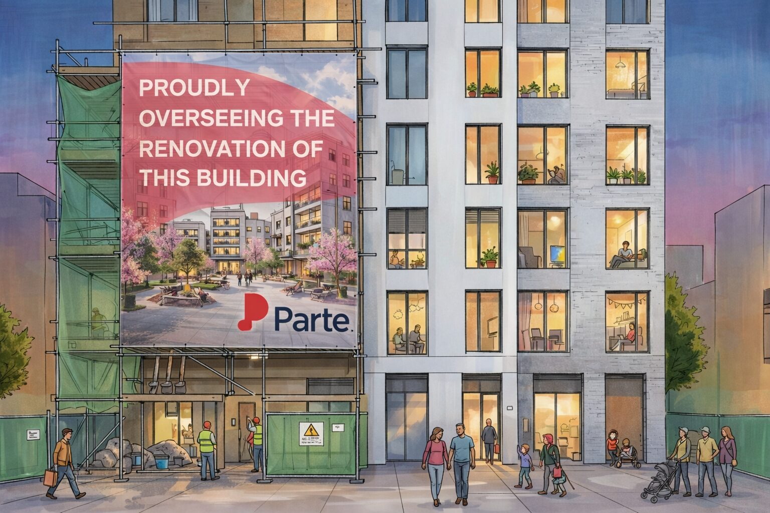 Qui paie les rénovations prévues après la vente
