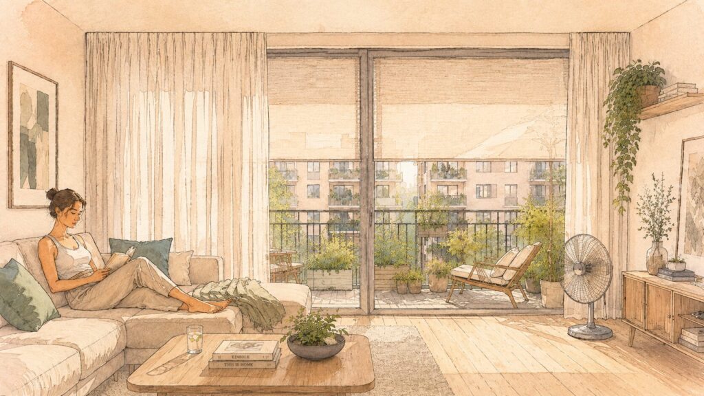Comment garder mon logement au frais en été